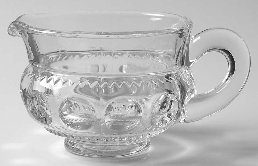King's Crown-Clear Creamer by Tiffin-Franciscan-1