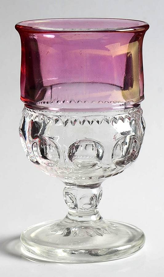 King's Crown-Cranberry Flashed (Top Only) Wine by Tiffin-Franciscan-1