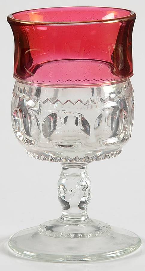 King's Crown-Cranberry Flashed (Top Only) Wine by Tiffin-Franciscan-1