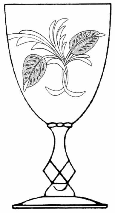 Lady Carol Water Goblet by Tiffin-Franciscan-1