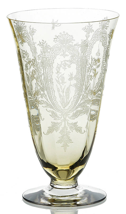 La Fleure Yellow (Stem 15024) Iced Tea by Tiffin-Franciscan-1