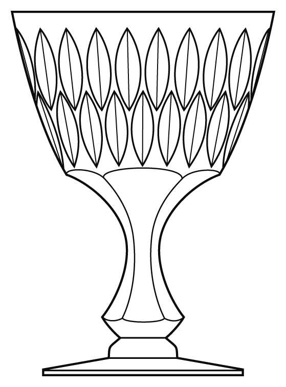 Larue Water Goblet by Tiffin-Franciscan-1
