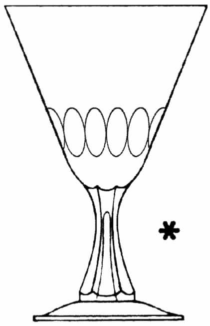 Lasalle Water Goblet by Tiffin-Franciscan-1