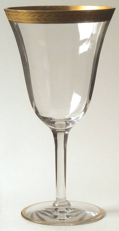 Laurel (Stem 14196) Water Goblet by Tiffin-Franciscan-1