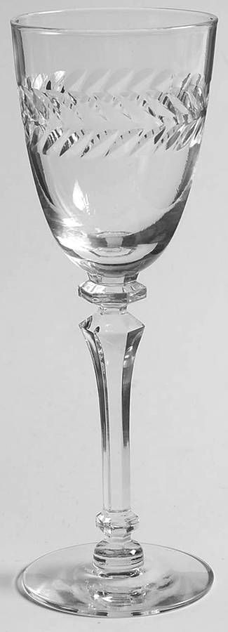 Laurel Wreath Wine Glass by Tiffin-Franciscan-1