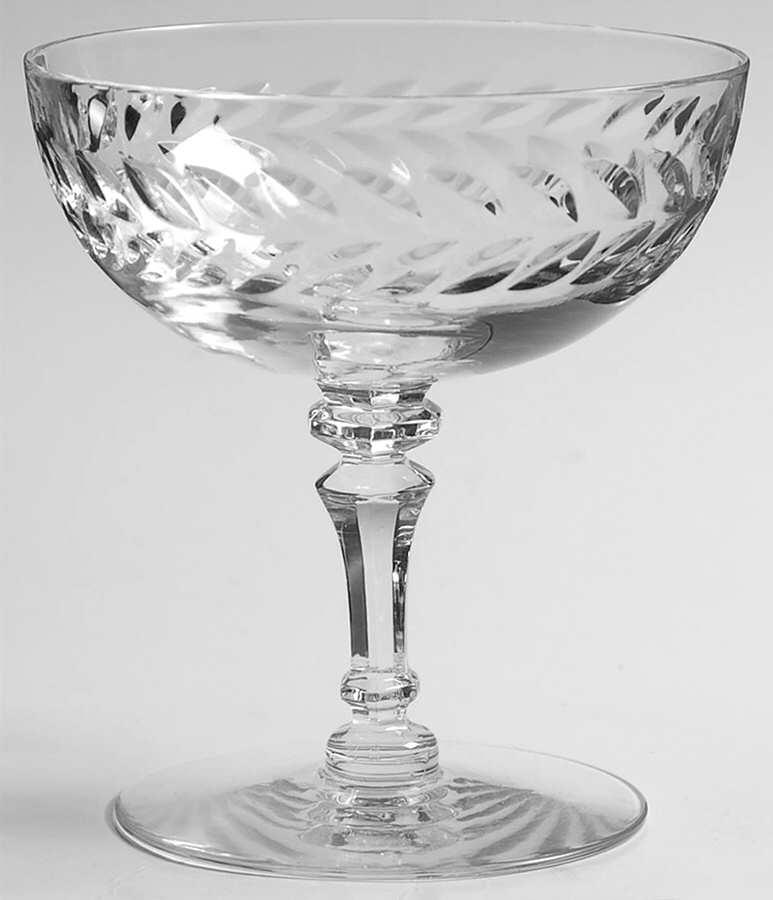 Laurel Wreath Low Sherbet by Tiffin-Franciscan-1