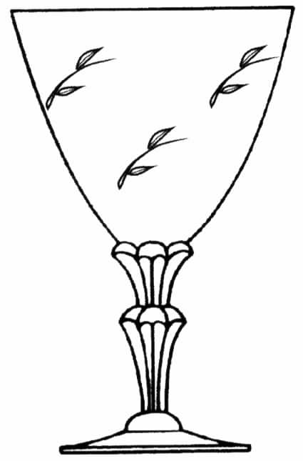 Lea Water Goblet by Tiffin-Franciscan-1