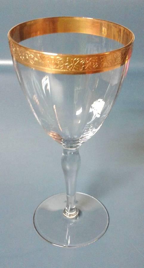 Leaf Water Goblet by Tiffin-Franciscan-1