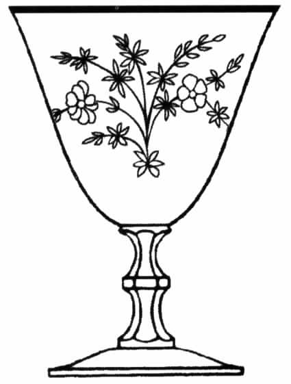 Lenox Country Garden Water Goblet by Tiffin-Franciscan-1