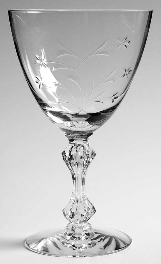 Lenox Kingsley (No Platinum) Water Goblet by Tiffin-Franciscan-1