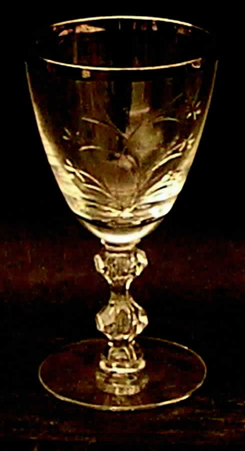 Lenox Kingsley Platinum Wine Glass by Tiffin-Franciscan-1