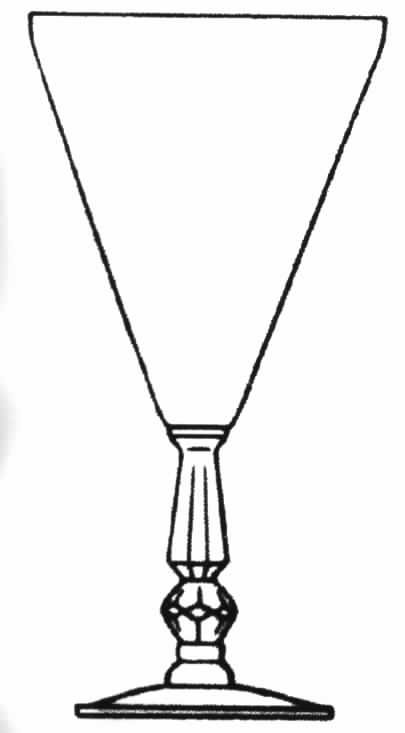 Lenore Water Goblet by Tiffin-Franciscan-1