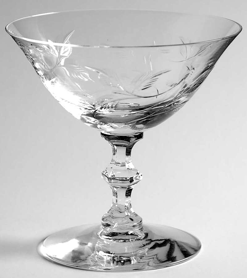 Lenox Rhodora Champagne/Tall Sherbet by Tiffin-Franciscan-1