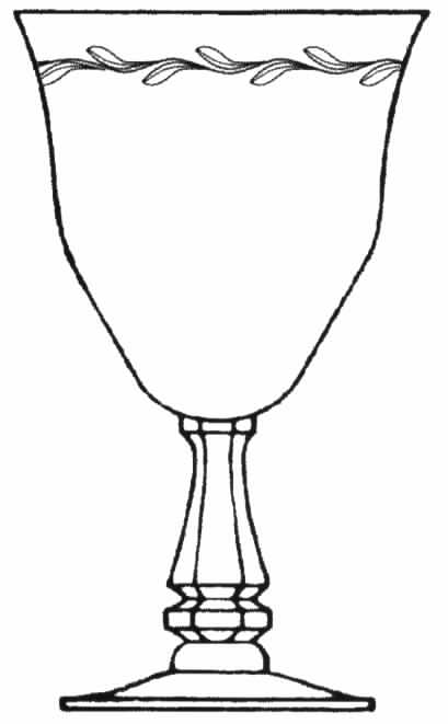 Lenox Wreath Water Goblet by Tiffin-Franciscan-1
