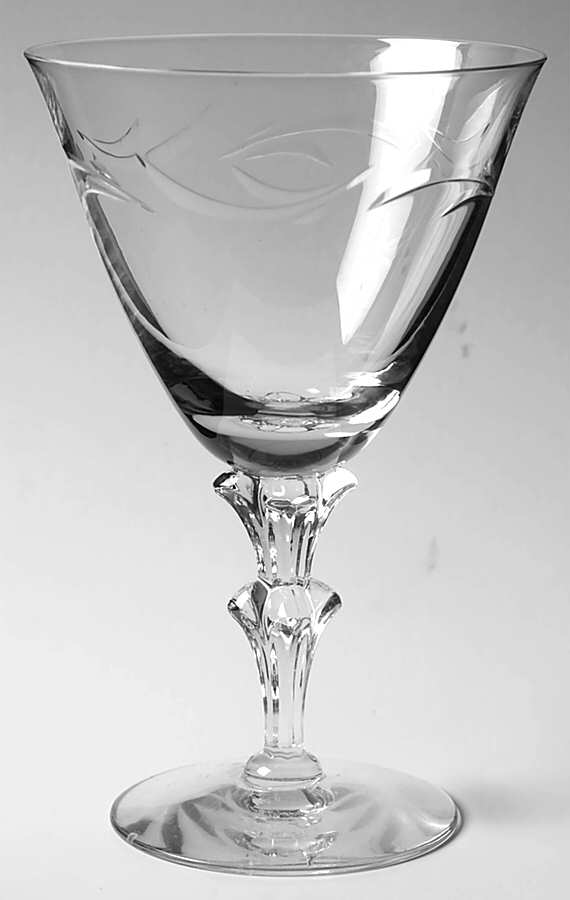 Linda Water Goblet by Tiffin-Franciscan-1