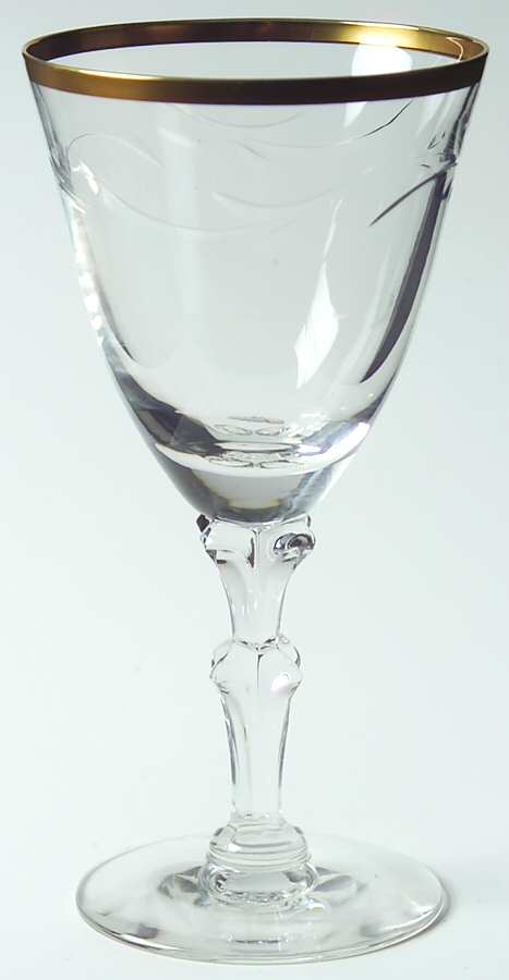 Linda Gold Wine Glass by Tiffin-Franciscan-1