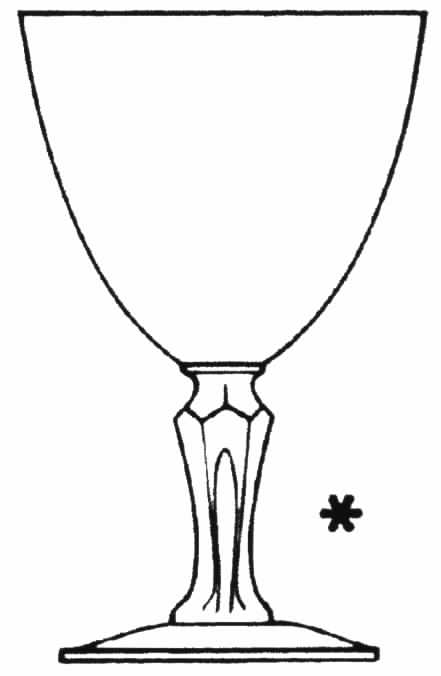 Lona Water Goblet by Tiffin-Franciscan-1