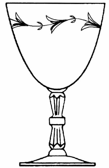 Lorelee Water Goblet by Tiffin-Franciscan-1
