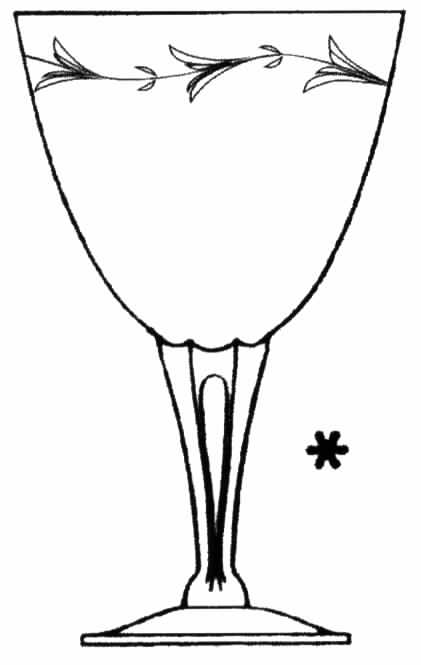 Lorelei Water Goblet by Tiffin-Franciscan-1