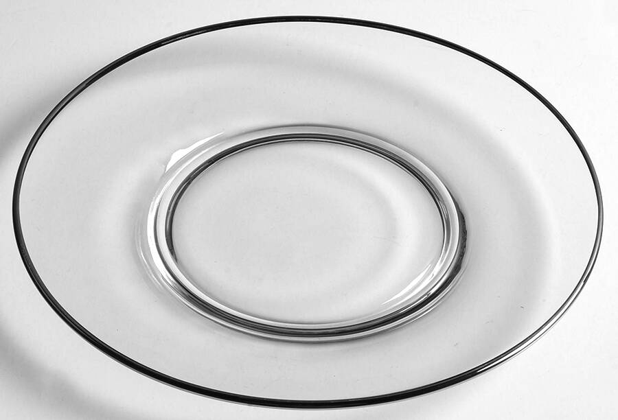 Lynwood (Platinum Trim) Luncheon Plate by Tiffin-Franciscan-1