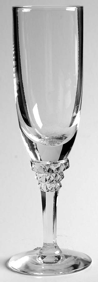 Majesty (Stem#17507, No Trim) Fluted Champagne by Tiffin-Franciscan-1