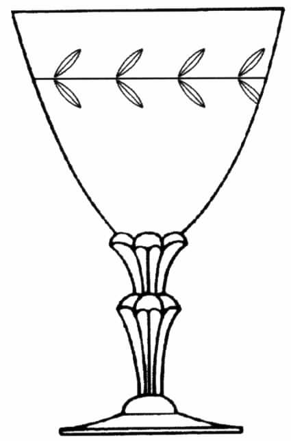 Manor Water Goblet by Tiffin-Franciscan-1