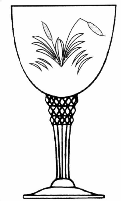 Marsh Water Goblet by Tiffin-Franciscan-1