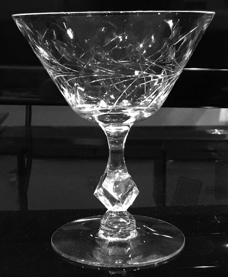 Mayfair Cut Champagne/Tall Sherbet by Tiffin-Franciscan-1