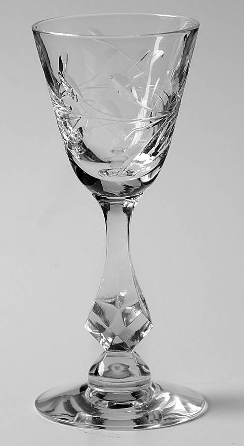 Mayfair Cut Cordial Glass by Tiffin-Franciscan-1