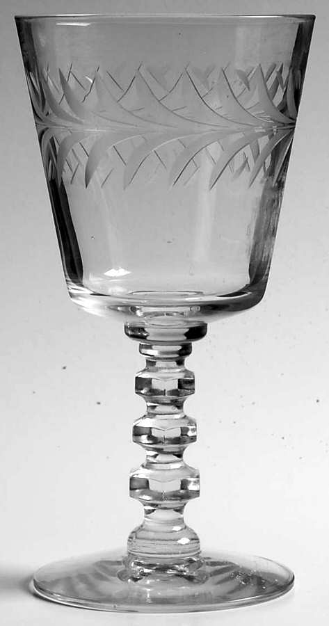 Mayflower Gray Water Goblet by Tiffin-Franciscan-1