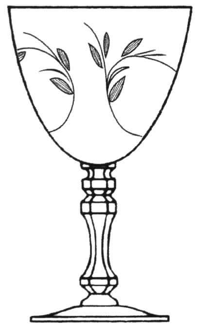 Maytime Water Goblet by Tiffin-Franciscan-1
