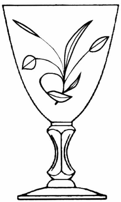 Mesa Water Goblet by Tiffin-Franciscan-1