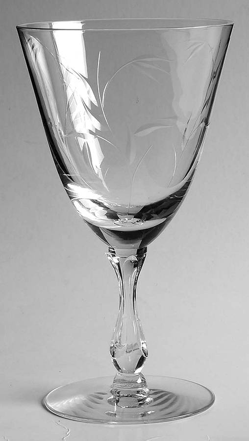 Milla Water Goblet by Tiffin-Franciscan-1
