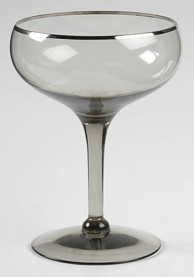 Midnight Mist Smoke Champagne/Tall Sherbet by Tiffin-Franciscan-1