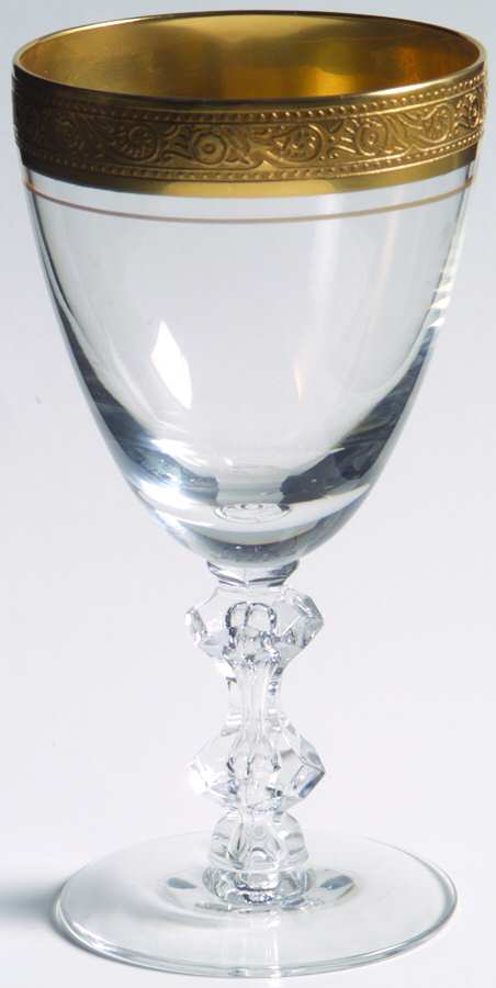 Minton Clear (Stem 17601) Wine Glass by Tiffin-Franciscan-1