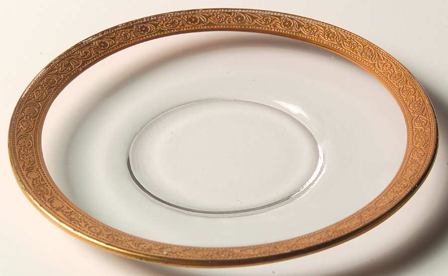 Minton Clear (Stem 17601) Underplate for Finger Bowl by Tiffin-Franciscan-1