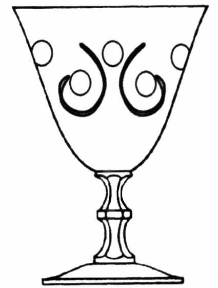 Ming Water Goblet by Tiffin-Franciscan-1