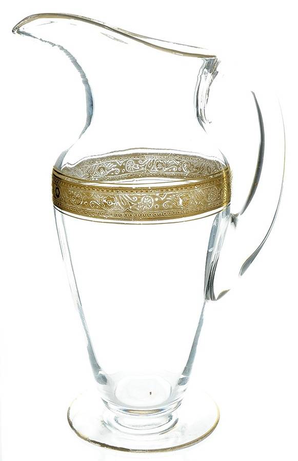 Minton Clear (Stem 14196) 40 Oz Pitcher by Tiffin-Franciscan-1