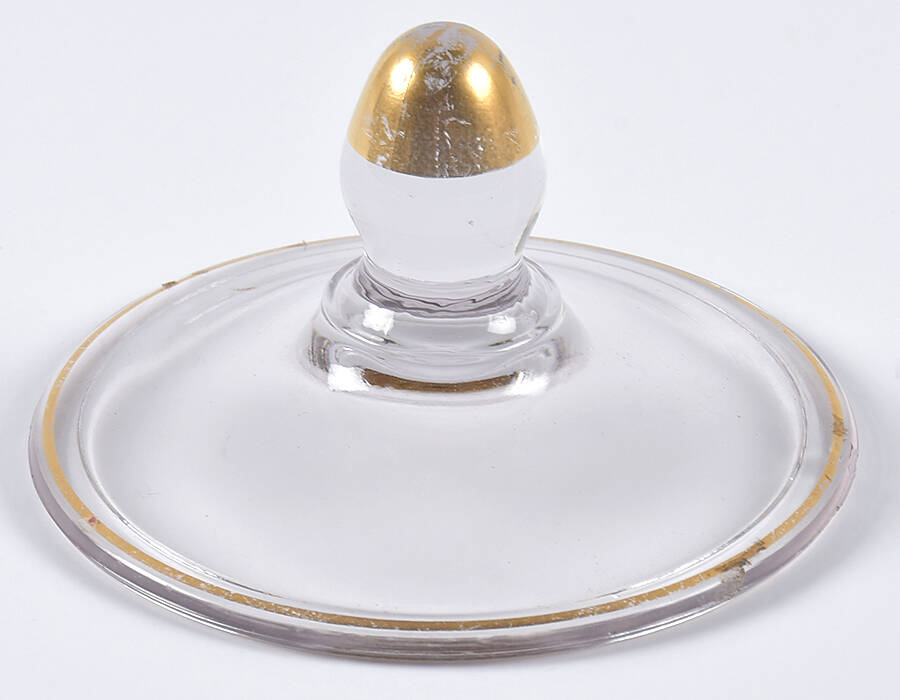 Minton Clear (Stem 14196) Lid for 64 Oz Pitcher by Tiffin-Franciscan-1