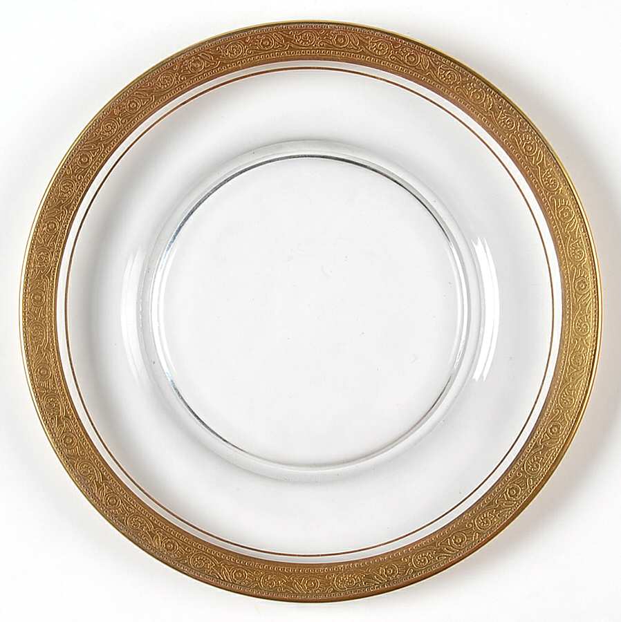 Minton Clear (Stem 14196) 7" Salad Plate by Tiffin-Franciscan-1