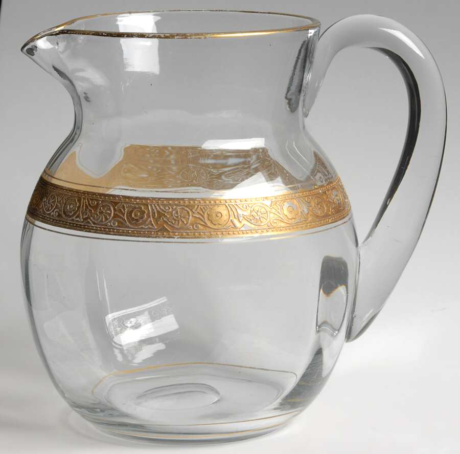 Minton Clear (Stem 14196) 64 Oz Pitcher by Tiffin-Franciscan-1