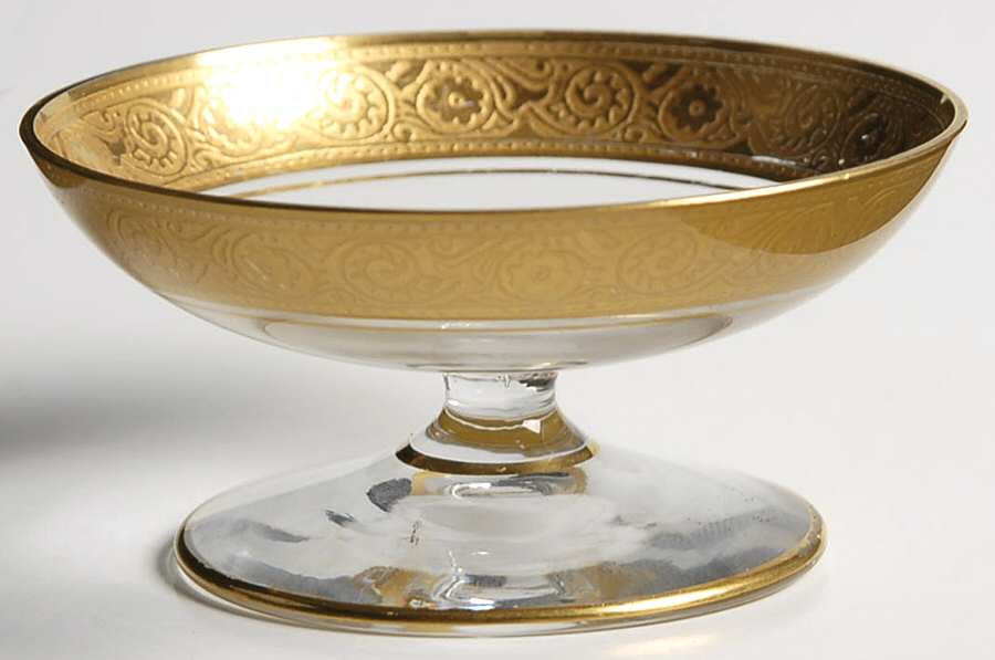 Minton Clear (Stem 14196) Nut Cup by Tiffin-Franciscan-1