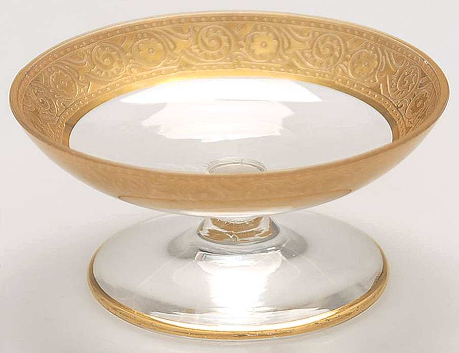 Minton Clear (Stem 14196) Nut Cup by Tiffin-Franciscan-1
