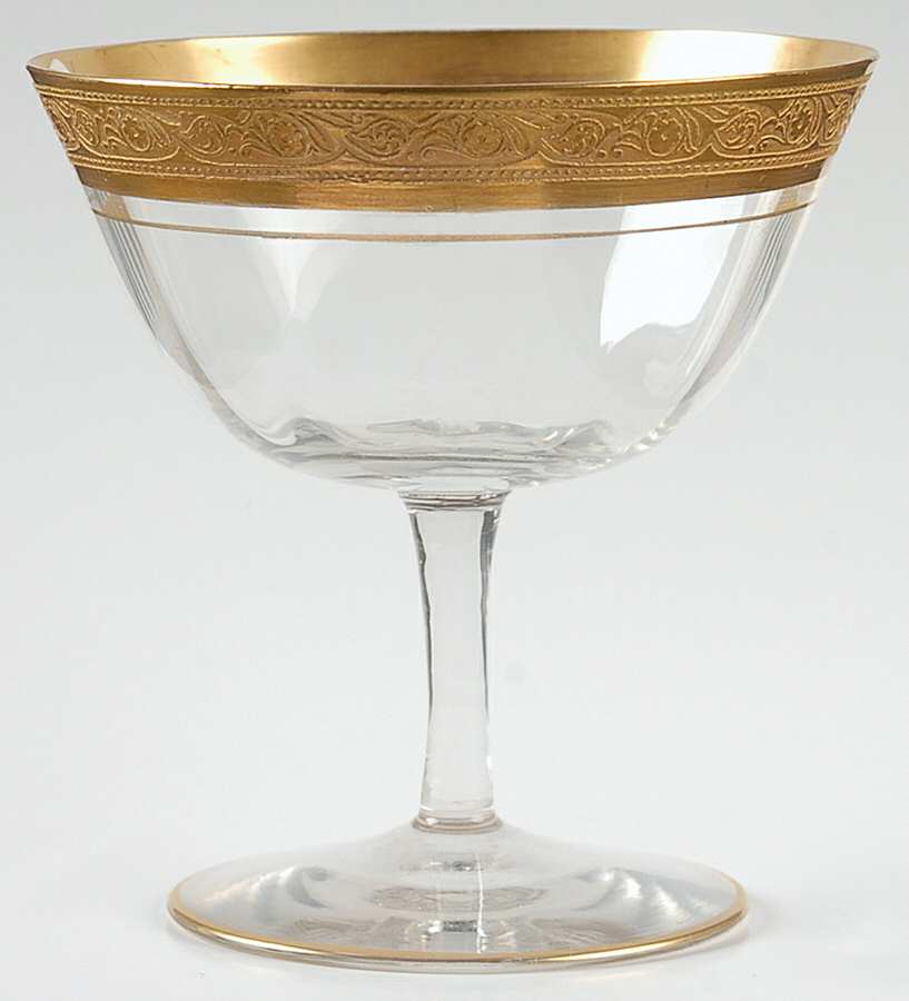 Minton Clear (Stem 14196) Low Sherbet by Tiffin-Franciscan-1