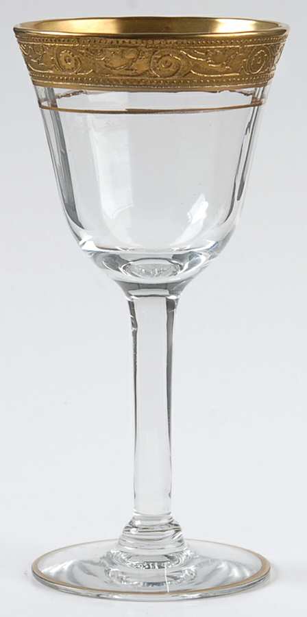 Minton Clear (Stem 14196) Wine Glass by Tiffin-Franciscan-1