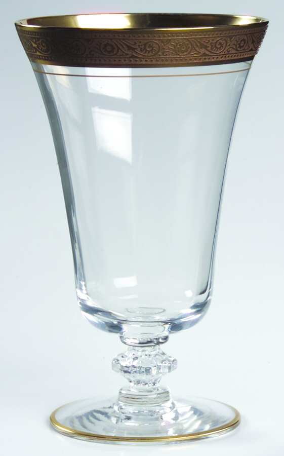 Minton Clear (Stem 15083) 8 Oz Footed Tumbler by Tiffin-Franciscan-1