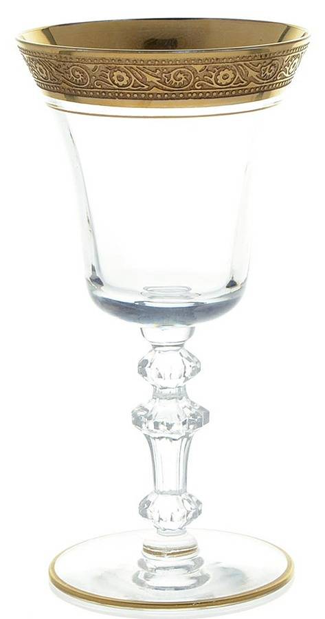 Minton Clear (Stem 15083) Wine Glass by Tiffin-Franciscan-1
