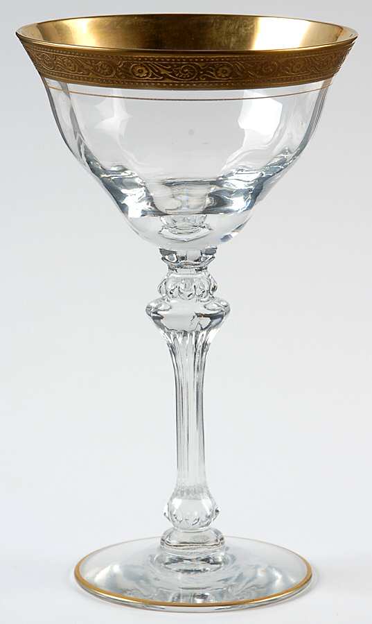 Minton Clear (Stem 17358) Champagne/Tall Sherbet by Tiffin-Franciscan-1