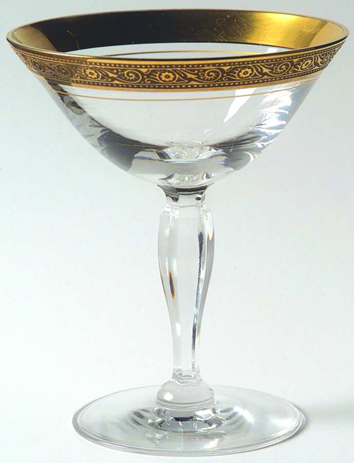 Minton Clear (Stem 17505) Champagne/Tall Sherbet by Tiffin-Franciscan-1