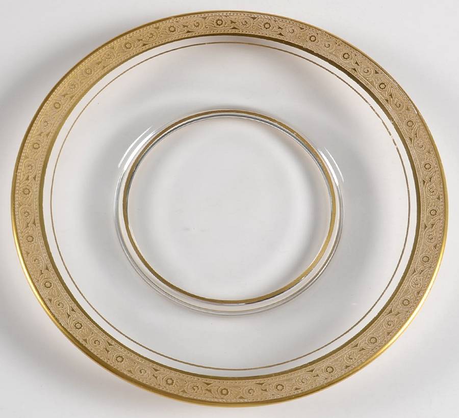 Minton Clear (Stem 17505) Salad Plate by Tiffin-Franciscan-1